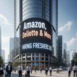 Amazon Deloitte & More hiring freshers 2025